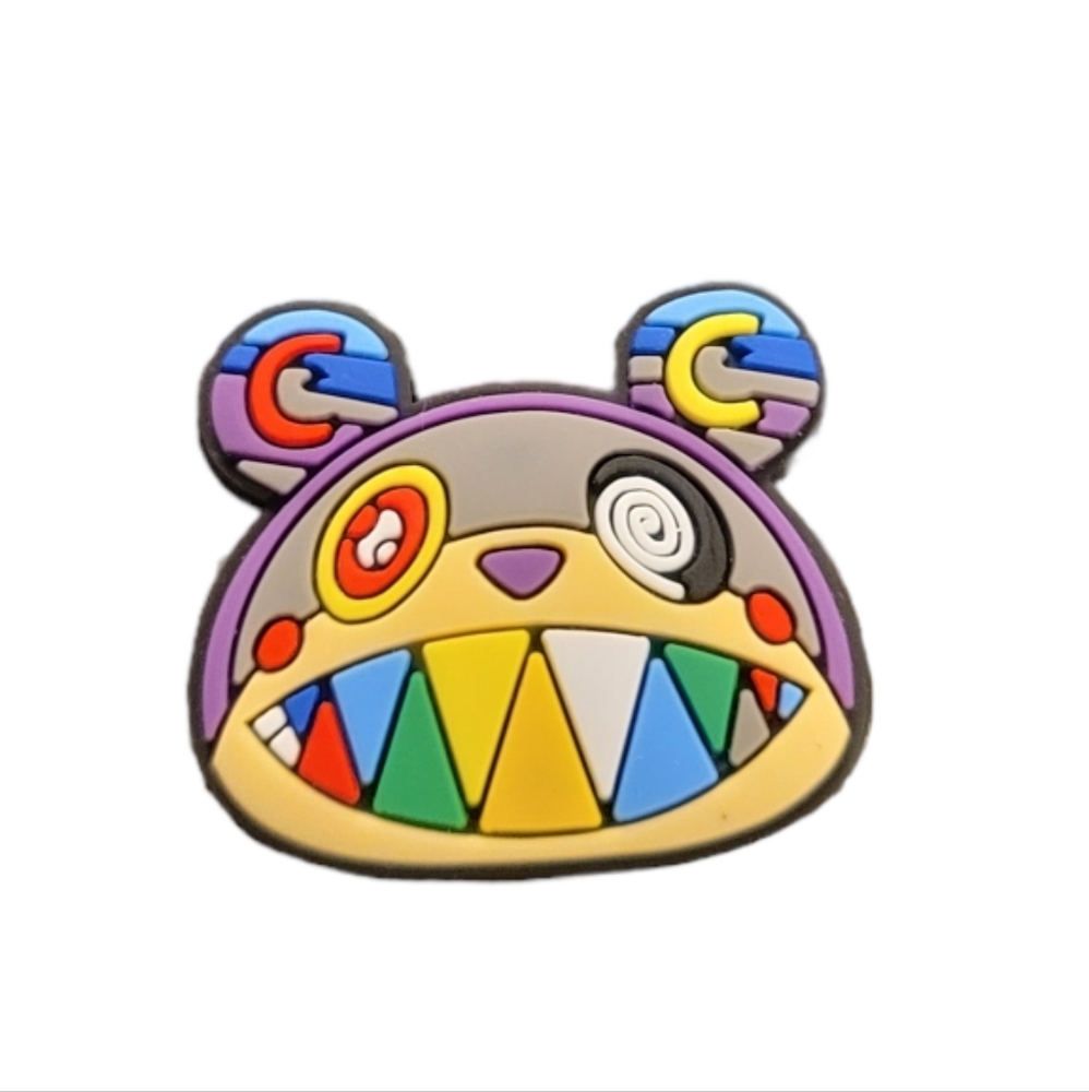 NEW Takashi Murakami Bear Croc Charm